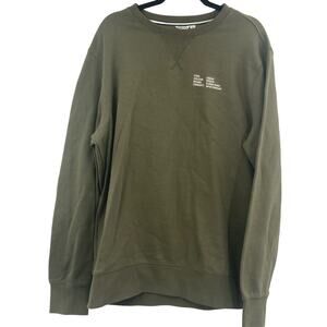 Bjorn Borg STHLM Heavy Crew Olive Ivy Green Mens XL